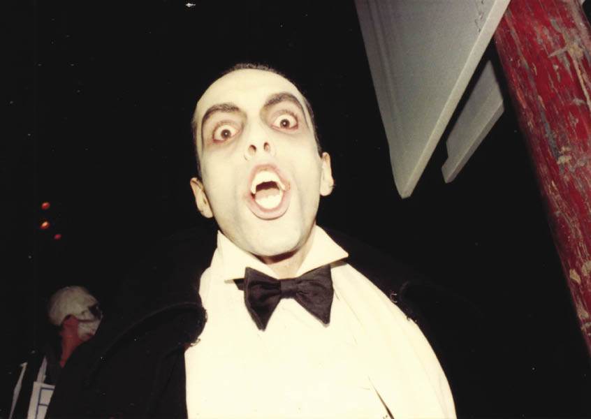 1981 - Gran Balo Macabro Publico el Trionfo de la Morte - Dracula in campo San Maurizio (foto di anonimo).