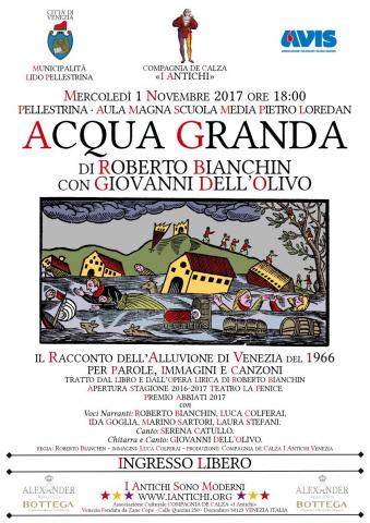 Acqua Granda a Pellestrina -1 Novembre 2017 ore 18.00