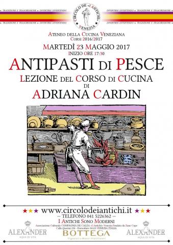 Corso di Cucina di Adriana Cardin - Antipasti di Pesce