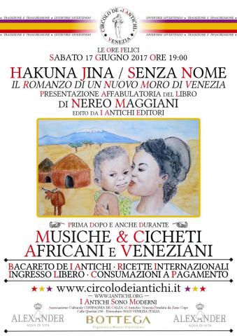 Presentazione del libro di Nereo Maggiani - Hakuna Jina / Senza Nome