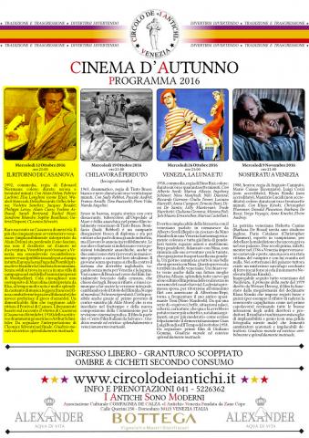Cinema d'Autunno - Il Ritorno di Casanova, 1992 con Alain Delon.