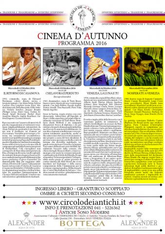 Cinema d'Autunno - Nosferatu a Venezia.